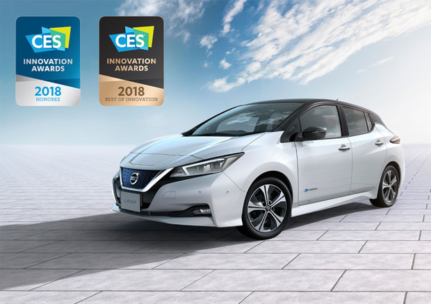 A nuova Nissan Leaf il premio CES Best of Innovation Award © Nissan Press