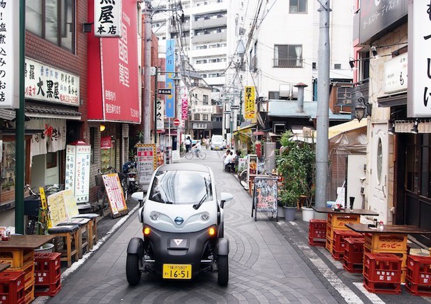 Nissan lancia in Giappone car sharing con auto elettriche © Nissan