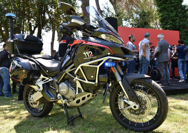 Presentazione ufficiale delle moto Ducati in dotazione ai Carabinieri © ANSA