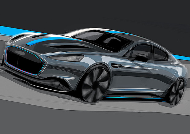 Arriverà nel 2019 RapidE, ammiraglia elettrica Aston Martin © Aston Martin Media