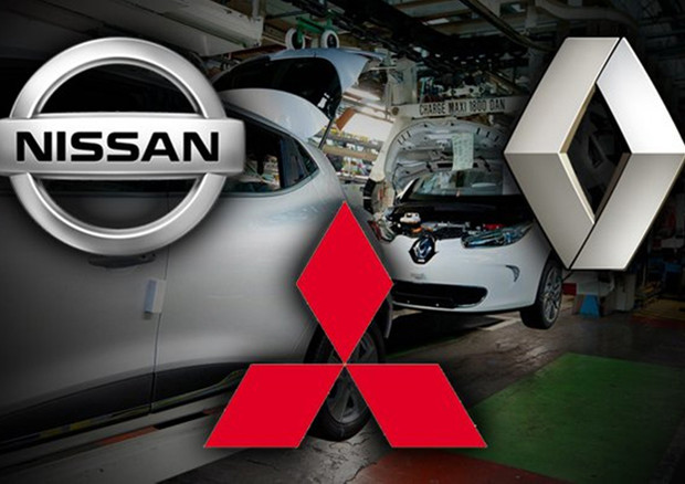 I tre loghi Nissan-Renault-Mitsubishi © Autoinfo