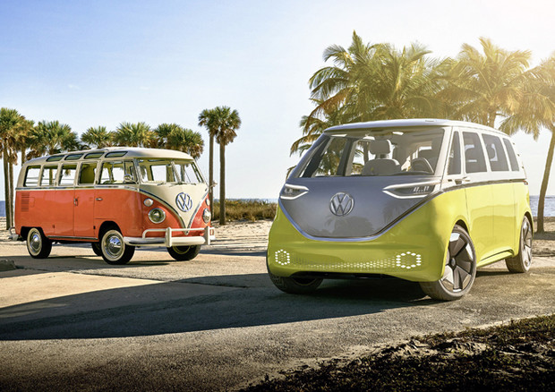 Volkswagen ID Buzz, torna il mitico Bulli ma 100% elettrico © Volkswagen Press