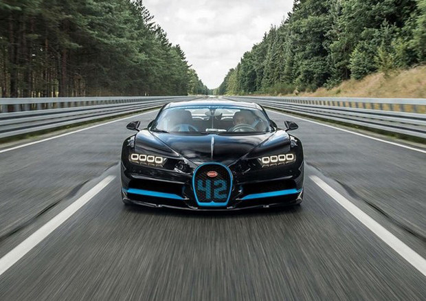 Bugatti Chiron polverizza record, 0-400 km/h in 32,6 secondi © Bugatti Press