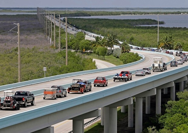Irma: in Florida fuga in auto, i consigli delle Autorità © Telegraph.co.uk/ian.brown-AP