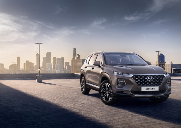 Hyundai, svelate le prime immagine di nuova Santa Fe © ANSA