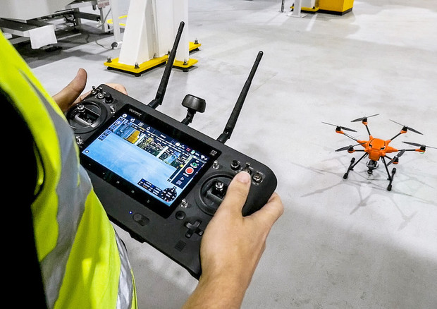 Ford sperimenta droni per migliorare sicurezza stabilimenti © Ford