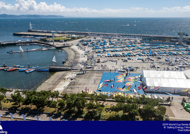 Il porto olimpico di Enoshima per Tokyo 2020 (foto: SAILY)