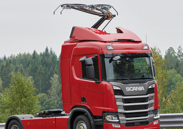 Da Scania motrici per test autostrade elettriche in Germania © Scania