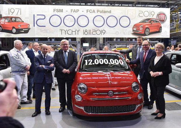 Prodotta FCA Poland a Tychy la 12milionesima auto