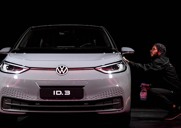 Production launch of Volkswagen ID.3 electric car © EPA