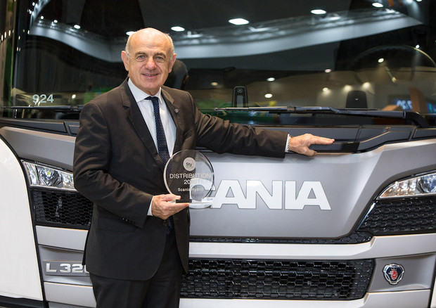 Diesel 9.000 cc più elettrico, Scania è Sustainable Truck © Ansa