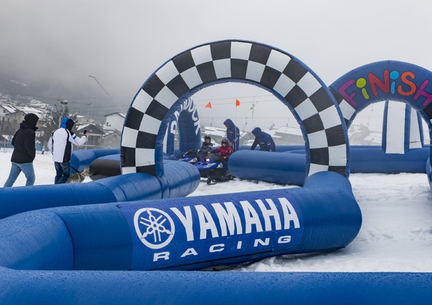 Al via prima tappa dello Snow Kids Yamaha a Courmayeur © ANSA