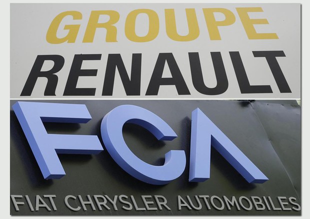 Renault e FCA © ANSA