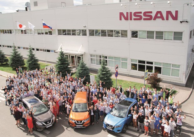 Nissan festeggia 10 anni produzione impianto San Pietroburgo © ANSA