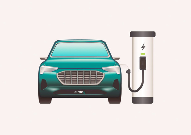 Audi propone nuovo Emoticon che identifica auto elettriche © Audi ES Press