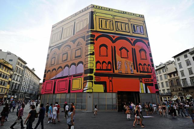 Installazione di Pucci al Battistero di Firenze FOTO DI MAURIZIO DEGL'INNOCENTI © 