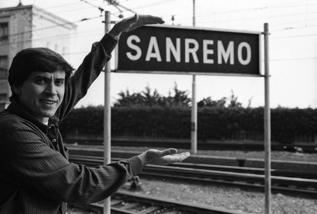 Gianni Morandi a Sanremo