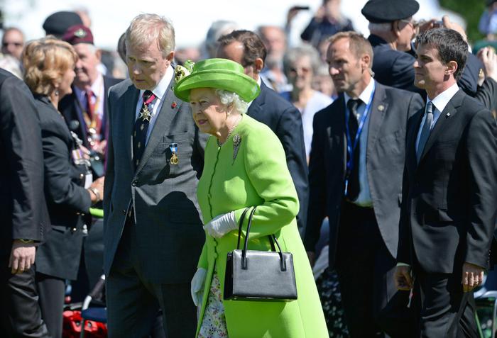 Elisabetta II alle celebrazioni (foto: EPA)