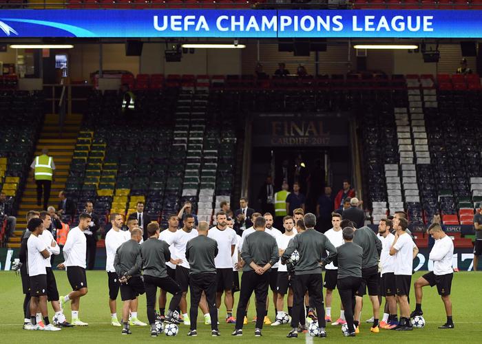 Champions League Final; Juventus training (foto: ANSA)