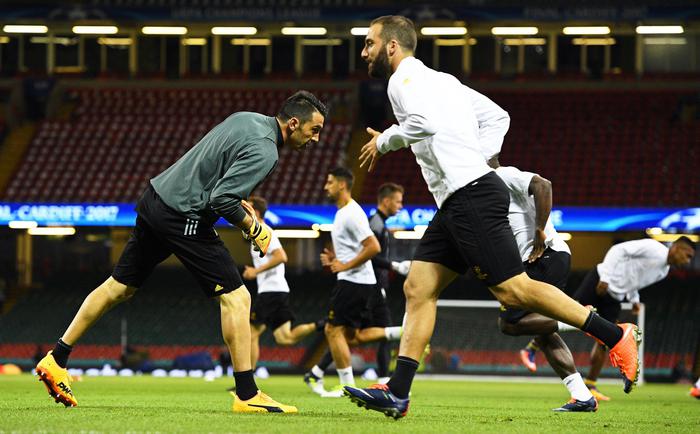 Juventus FC training (foto: EPA)