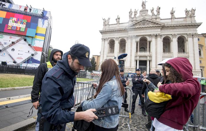 May Day in Rome (foto: ANSA)