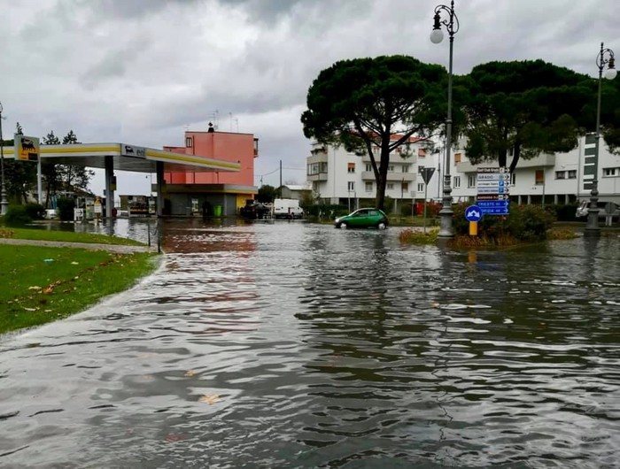 Maltempo:acqua alta a Grado, allagamenti - Ultima Ora - Agenzia ANSA