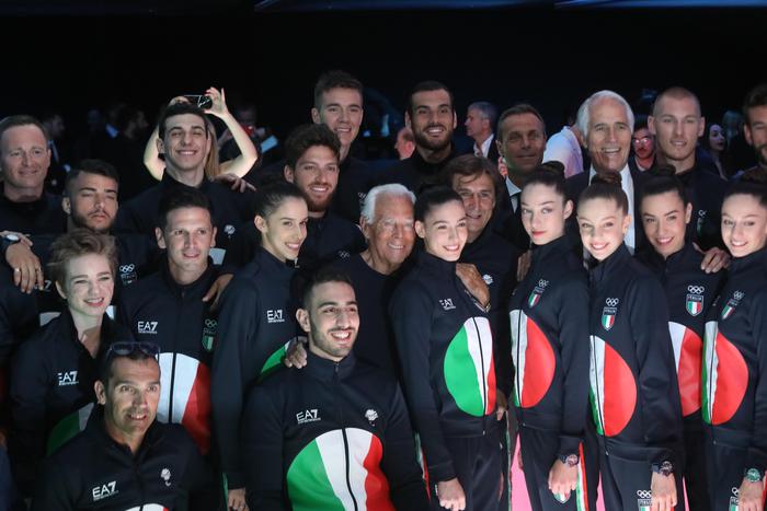 Armani Veste Italia Alle Olimpiadi Lombardia Ansa It