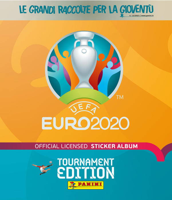 PANINI UEFA Euro 2020 TOURNAMENT EDITION Stickers 20 stickers 