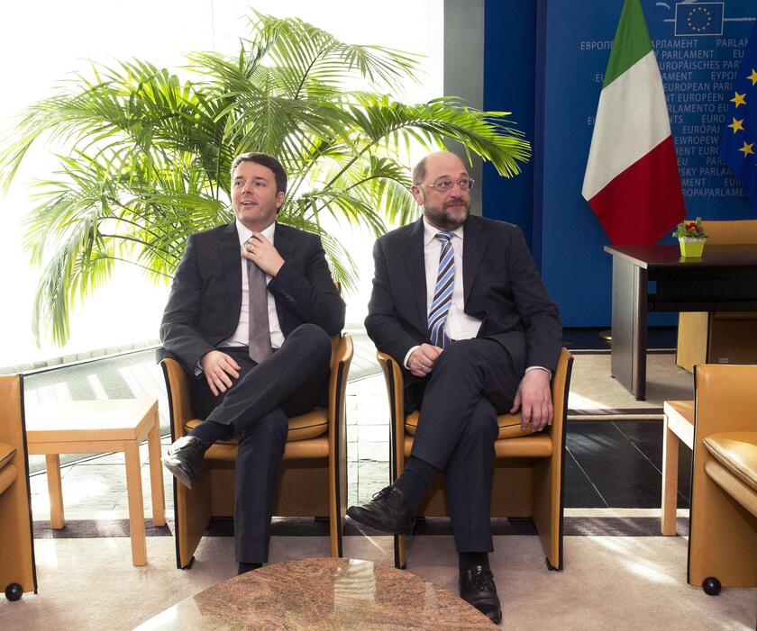 Matteo Renzi chiude la presidenza di turno italiana - RIPRODUZIONE RISERVATA