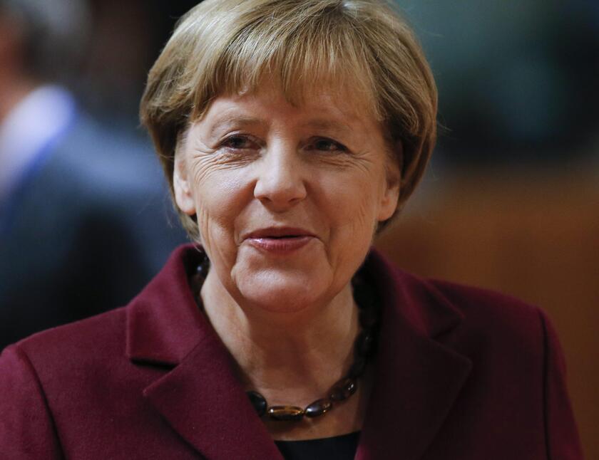 La cancelliera tedesca Angela Merkel © ANSA/EPA