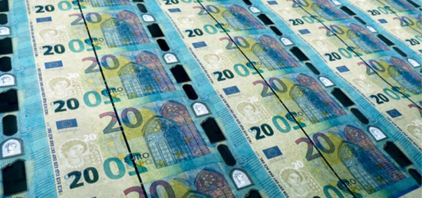 Draghi presenta la nuova banconota da 20 euro - RIPRODUZIONE RISERVATA