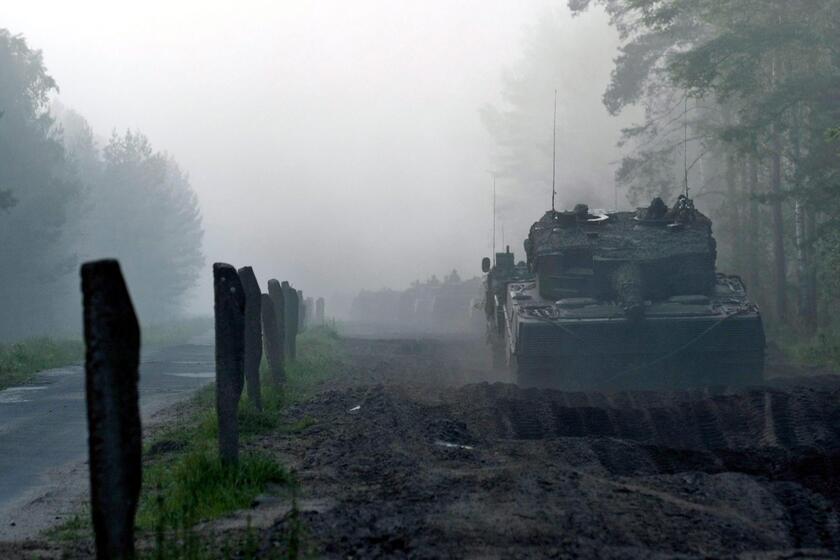 NATO Noble Jump military exercises in Swietoszow, Poland © ANSA/EPA