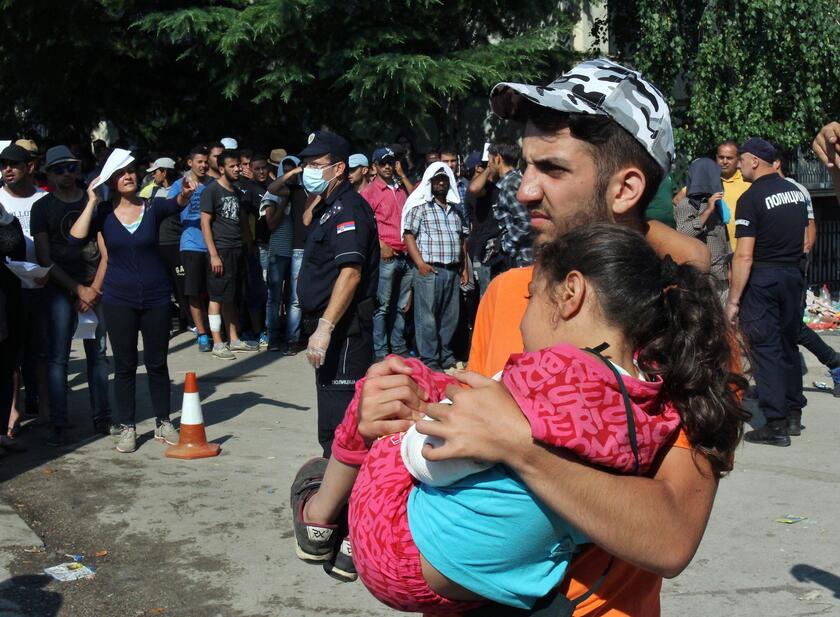 Refugees continue to attempts to cross through Serbia to EU © ANSA/EPA
