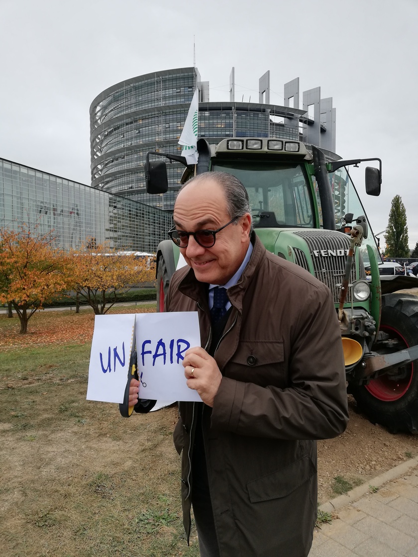 Agricoltori Ue a Strasburgo per norme contro pratiche sleali - RIPRODUZIONE RISERVATA