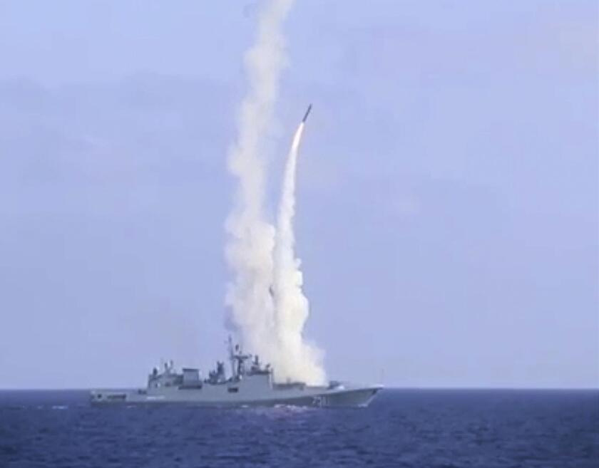 Siria: la Russia avvia esercitazioni navali al confine © ANSA/AP