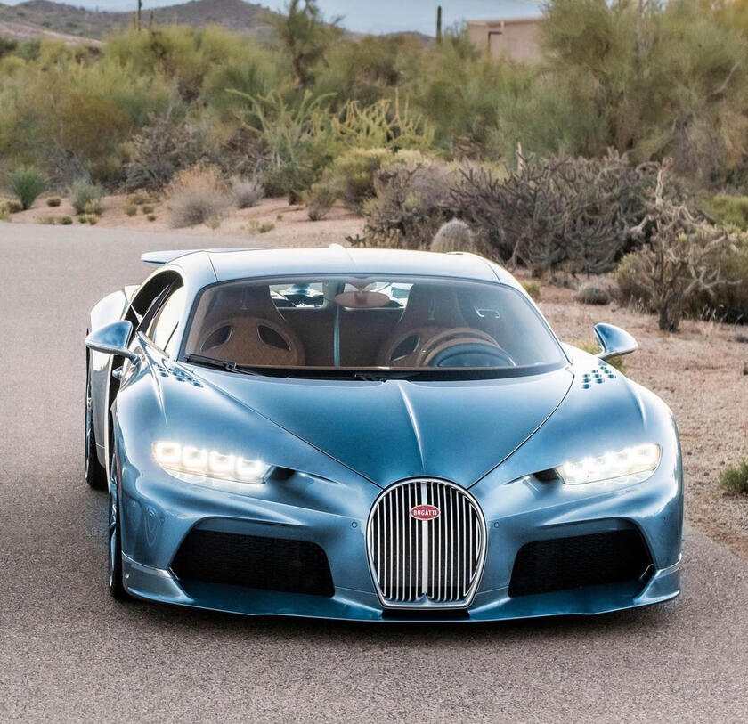 Bugatti Chiron Super Sport 57 One of One © ANSA/Instagram e Bugatti