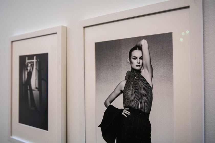 Yves Saint Laurent exhibition in Paris © ANSA/EPA