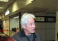 Richard Gere all'aeroporto di Fiumicino © Ansa