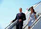 Il principe William e la sua sposa Catherine hanno lasciato il Canada e sono volati a Los Angeles, in California © Ansa