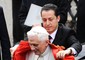 Paolo Gabriele con il Papa Benedetto XVI © Ansa