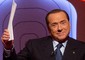Berlusconi ospite di 'Bersaglio mobile' © ANSA