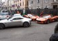 10 Aston Martin per 007 in Corso Vittorio Emanuele a Roma © ANSA