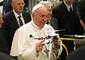 Pope Francis receives drone from students © Ansa