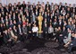 Foto di gruppo dei candidati agli Oscar, dopo la cena di Gala ad Hollywood © Ansa