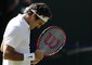 Federer conquista semifinale Wimbledon in rimonta © Ansa