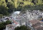 Una veduta di Pescara del Tronto, distrutta dal terremoto © ANSA