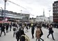 Foto della folla a Stoccolma © Ansa