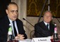 Il ministro dei Beni Culturali, Alberto Bonisoli e il presidente dell'Associazione Civita, Gianni Letta © Ansa