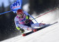 epa08119506 Slovenia's Zan Kranjec in action during the first run of the men's giant slalom race at the Alpine Skiing FIS Ski World Cup in Adelboden, Switzerland, Saturday, January 11, 2020.  EPA/Anthony Anex © ANSA
