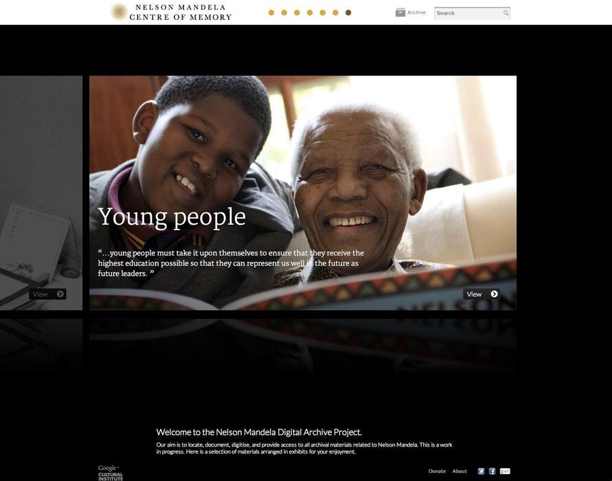 Mandela, foto e rarita' diventano archivio online © Ansa
